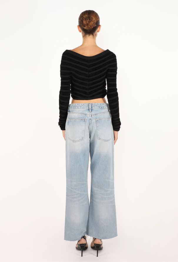 Alaïa Chenille Off-Shoulder Top, S/S 2023 - 5