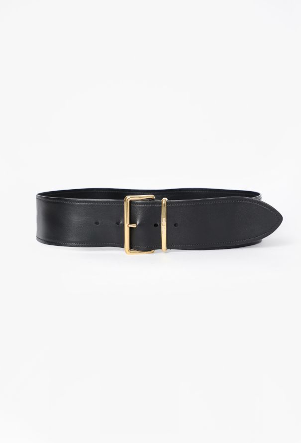 Miu Miu 2024 Leather Buckle Belt - 1