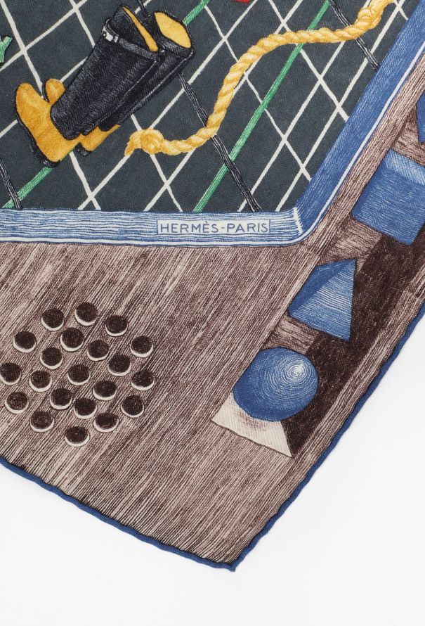 Hermès The Game Cashmere Shawl, 2018 - 6
