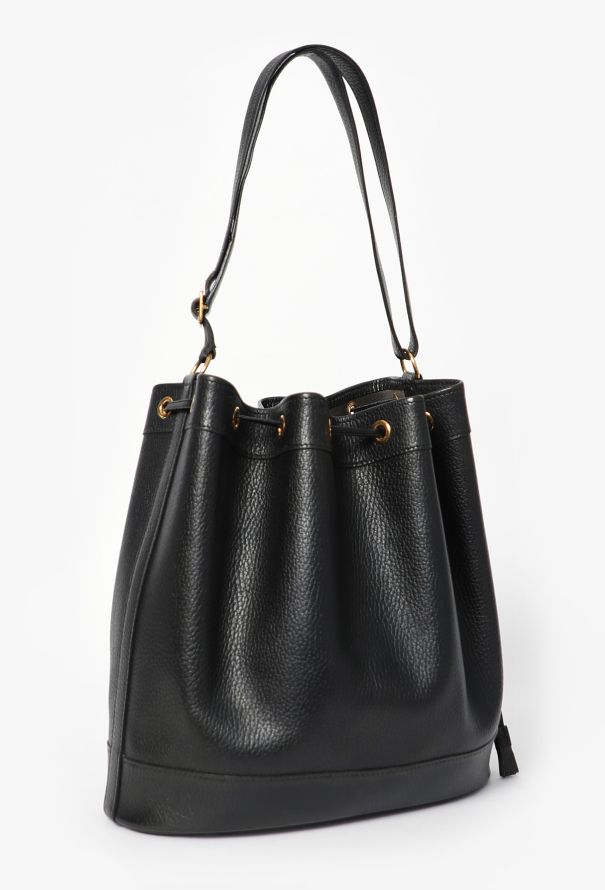 Hermès '90s Black Ardennes Market Bag - 3