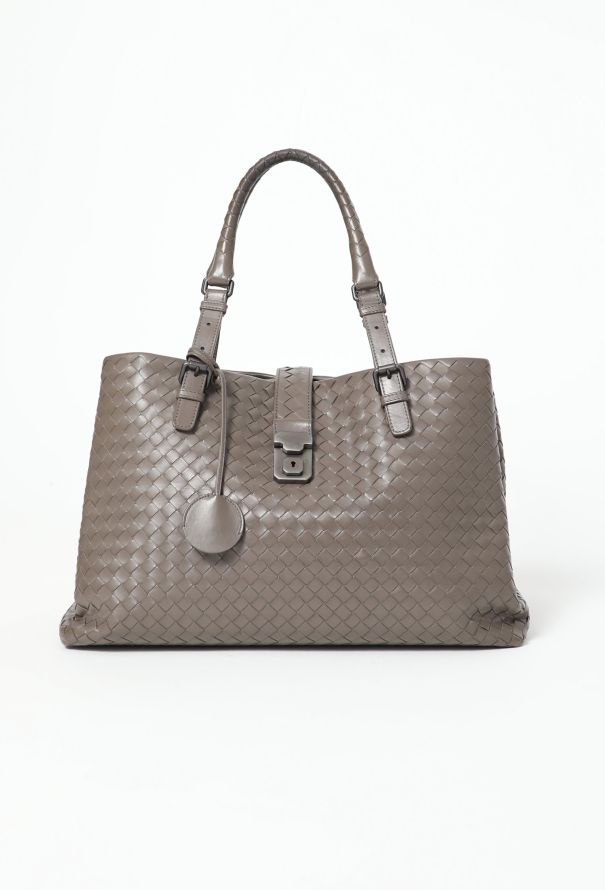 Bottega Veneta Intrecciato Roma Tote Bag - 1