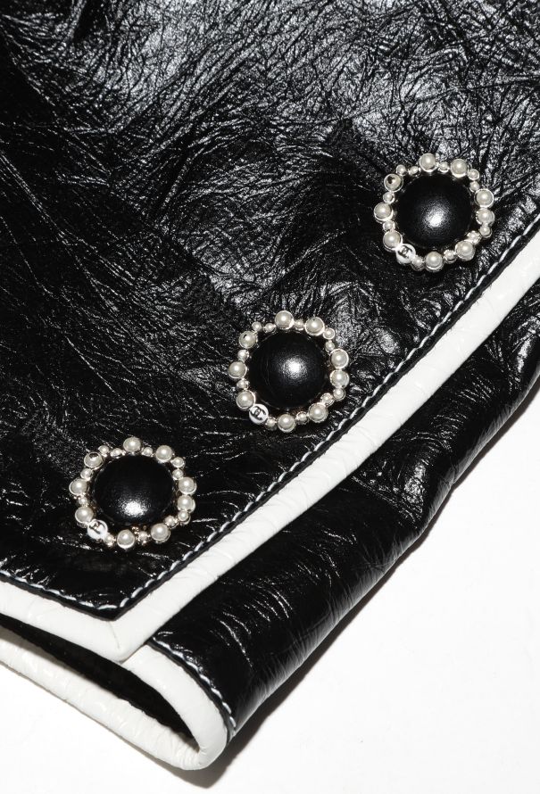 Chanel TIMELESS Pre-Fall 2021 Cabochon Leather Jacket - 7 Chanel TIMELESS Pre-Fall 2021 Cabochon Leather Jacket - 7