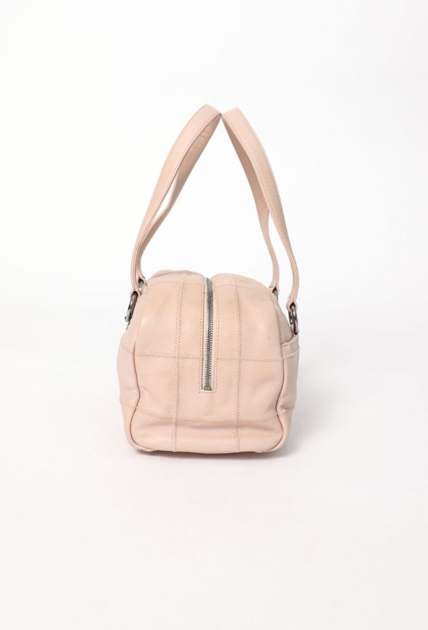 Chanel Caviar Chocolate Bar Bowling Bag - 5