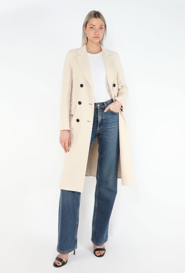 Louis Vuitton Brushed Cashmere Belted Coat - 5