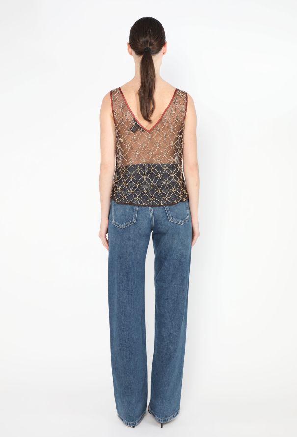 Viviennne Tam '90s Embroidered Top - 4 Viviennne Tam '90s Embroidered Top - 4