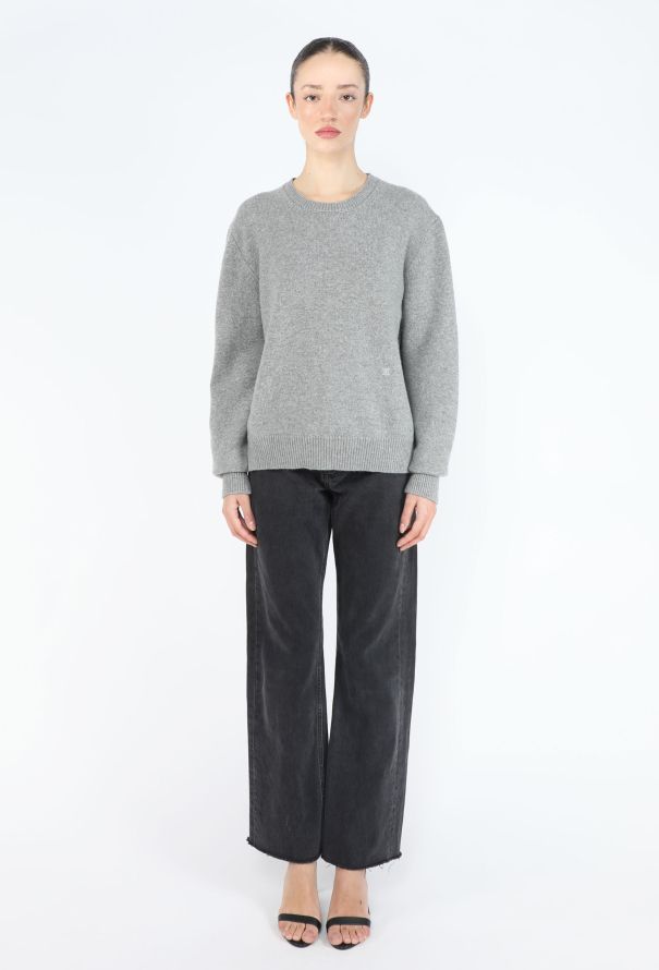 Céline Cashmere Triomphe Sweater - 2