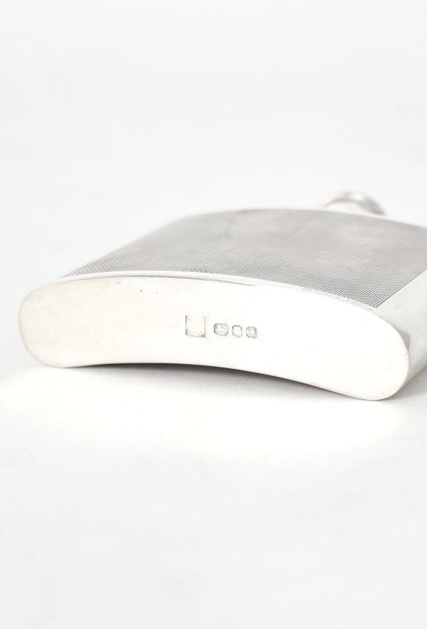 Hermès 1978 Grain de Poudre Silver Flask - 4 Hermès 1978 Grain de Poudre Silver Flask - 4