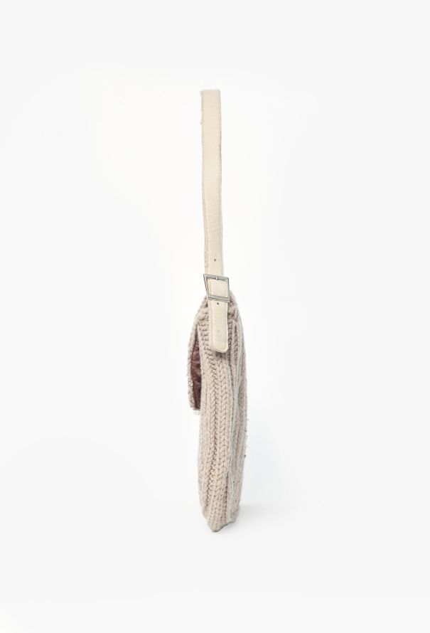 Chloé Vintage Collegiate Ribbed Knit Bag - 5