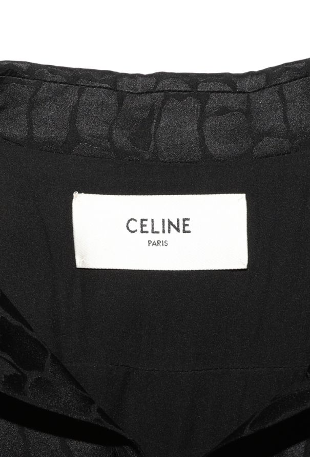 Céline Croco Jacquard Silk Dress, 2019 - 6