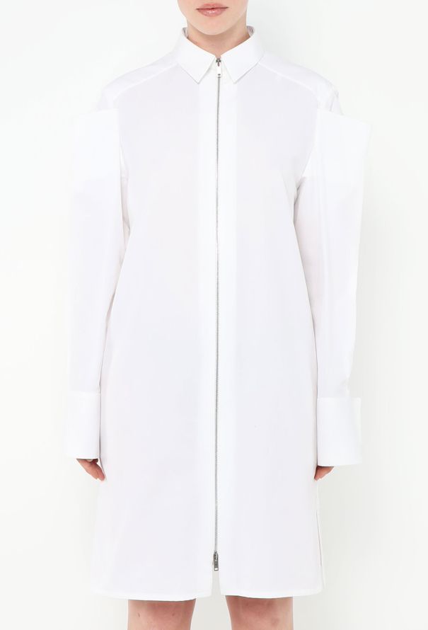 Givenchy Deconstructed Gabardine Zip Dress - 3 Givenchy Deconstructed Gabardine Zip Dress - 3