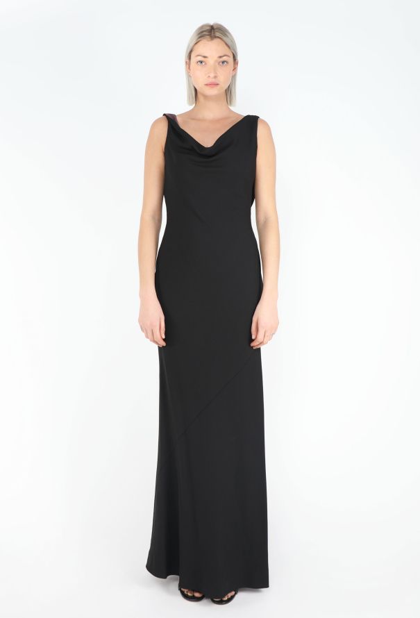 Dior COLLECTOR F/W 1997 Cowl Open-Back Gown - 3