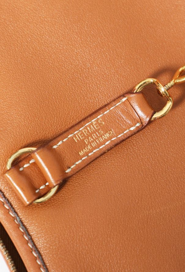 Hermès '90s Gold Calfskin Trim 31 - 14 Hermès '90s Gold Calfskin Trim 31 - 14