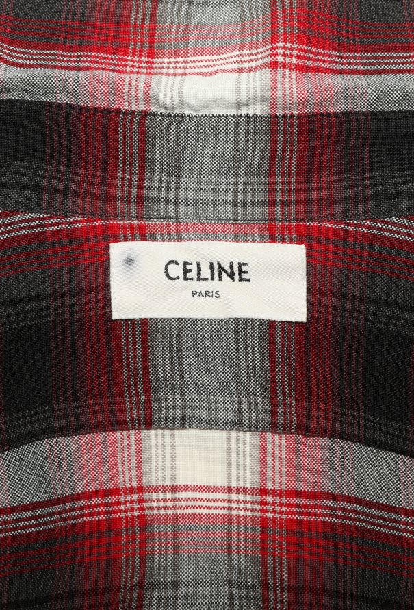 Céline 2021 Plaid Flannel Shirt - 4 Céline 2021 Plaid Flannel Shirt - 4