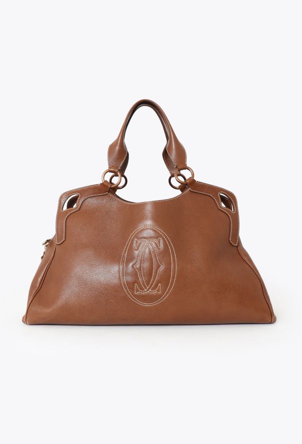Cartier Brown Marcello Bag - 3