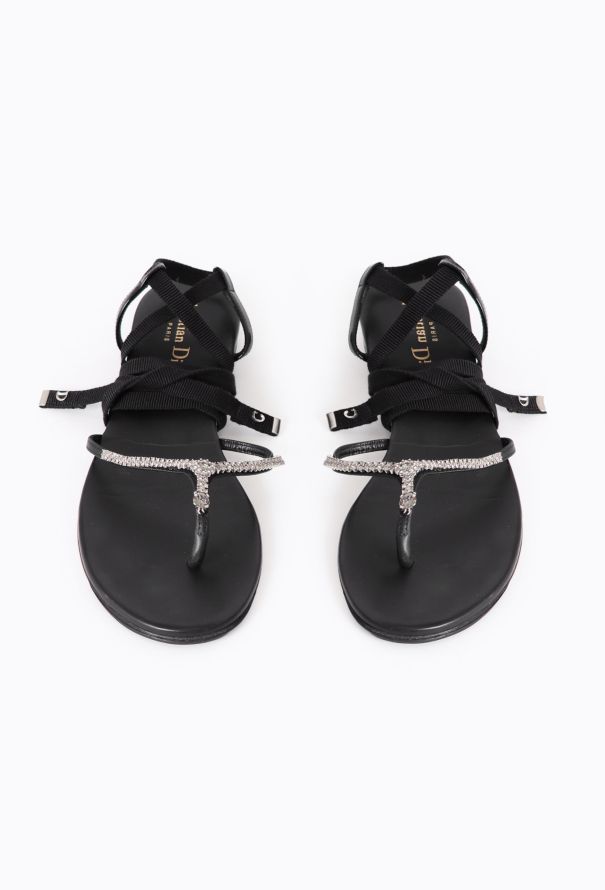 Dior Pre-Fall 2023 Sunset Wrap Sandals - 1