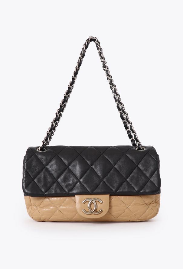 Chanel Bicolor Single Flap Bag - 1