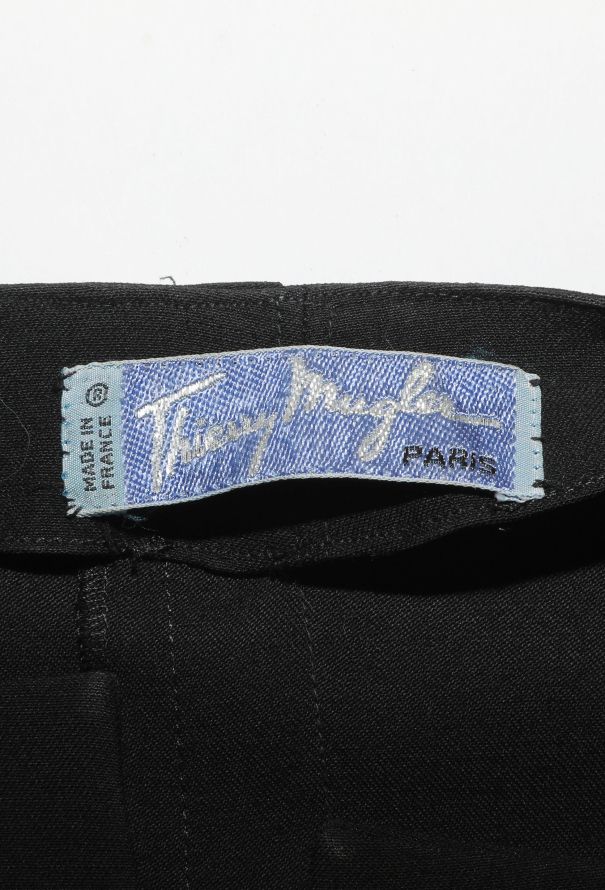 Thierry Mugler Late '80s Spearhead Belted Dress - 5