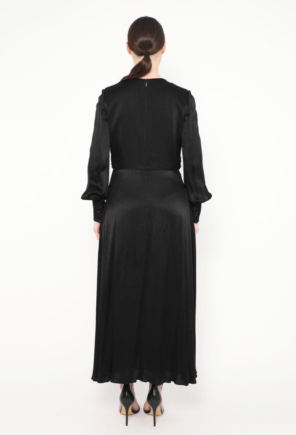 Saint Laurent 2017 Draped Keyhole Dress - 4