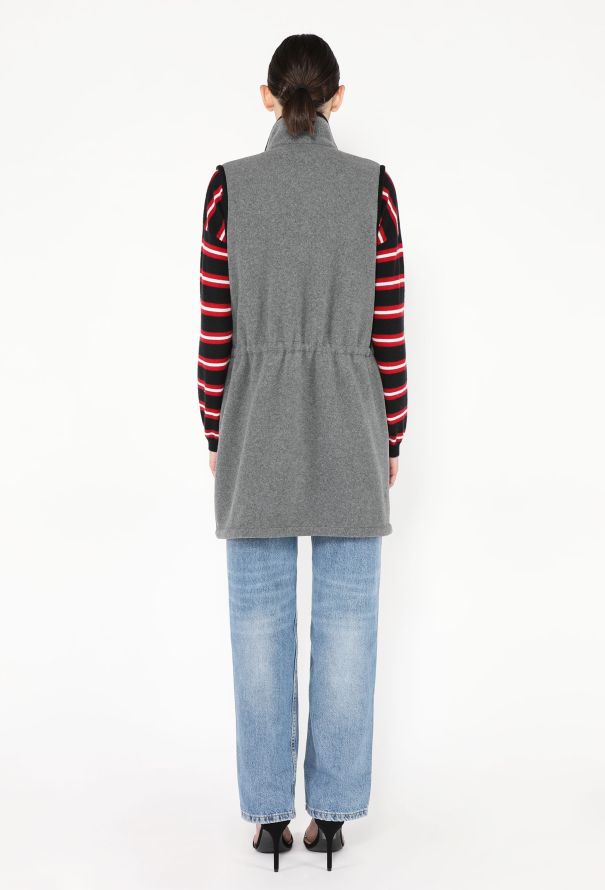 Miu Miu F/W 2024 Logo Fleece Vest - 6