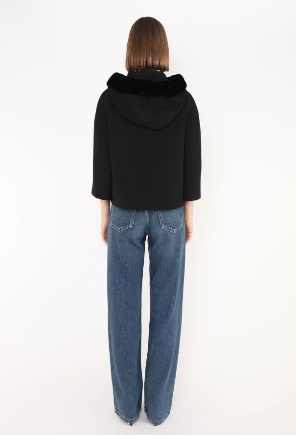 Dior F/W 2008 Mink Trim Duffle Jacket - 7 Dior F/W 2008 Mink Trim Duffle Jacket - 7