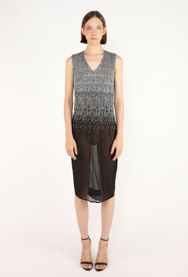 Dries Van Noten Embroidered Lamé Dress Ensemble, S/S 1999 - 3