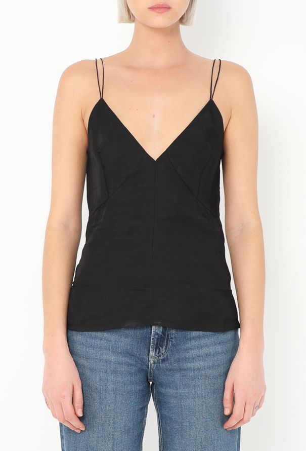 Céline Classic Silk Camisole Top - 1
