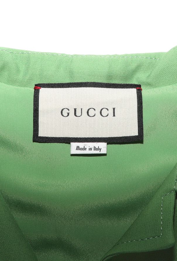 Gucci S/S 2018 Belted 'GG' Jumpsuit - 7