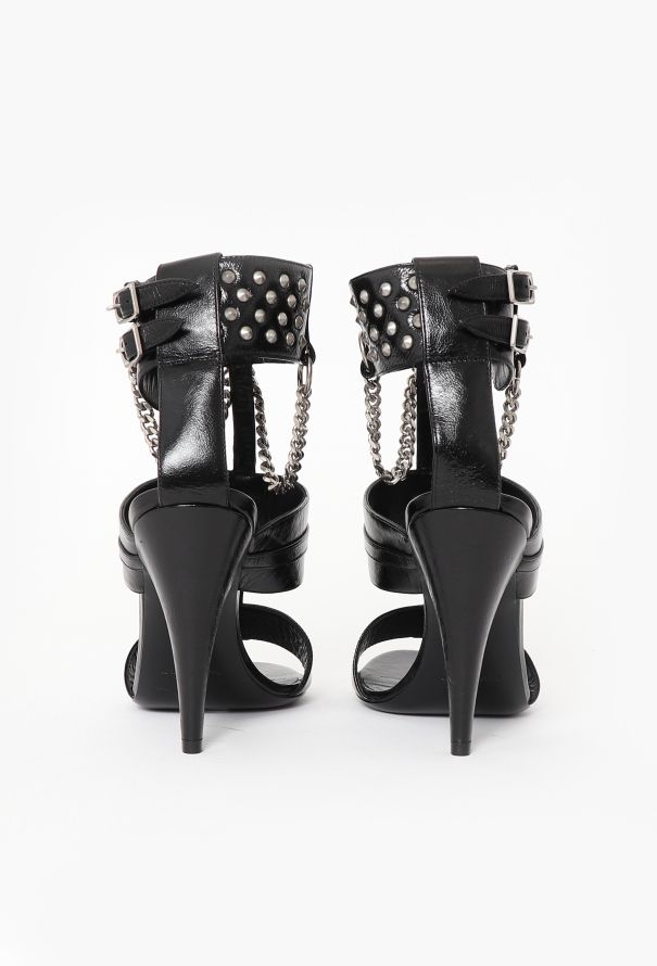 Saint Laurent F/W 2015 Studded Chainlink Pumps - 5 Saint Laurent F/W 2015 Studded Chainlink Pumps - 5