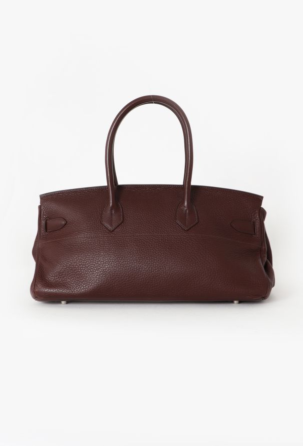 Hermès Brown Clemence JPG Birkin Shoulder - 5 Hermès Brown Clemence JPG Birkin Shoulder - 5