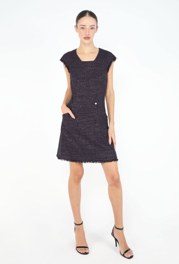 Chanel Spring 2008 Iridescent Tweed Dress - 1