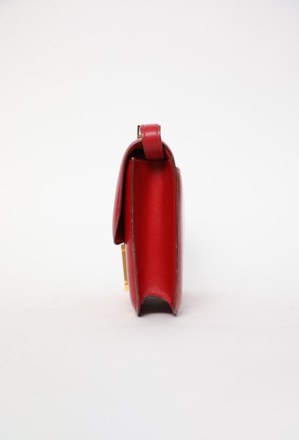 Hermès Vintage Rouge Vif Box Constance 23 - 7