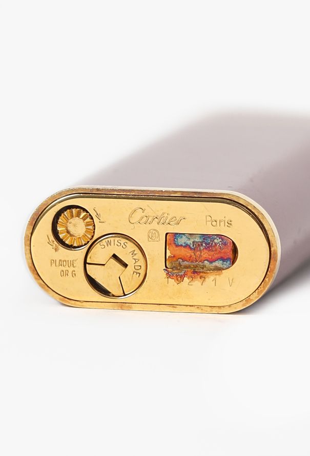 Cartier Vintage Bordeaux Lacquered Lighter - 7