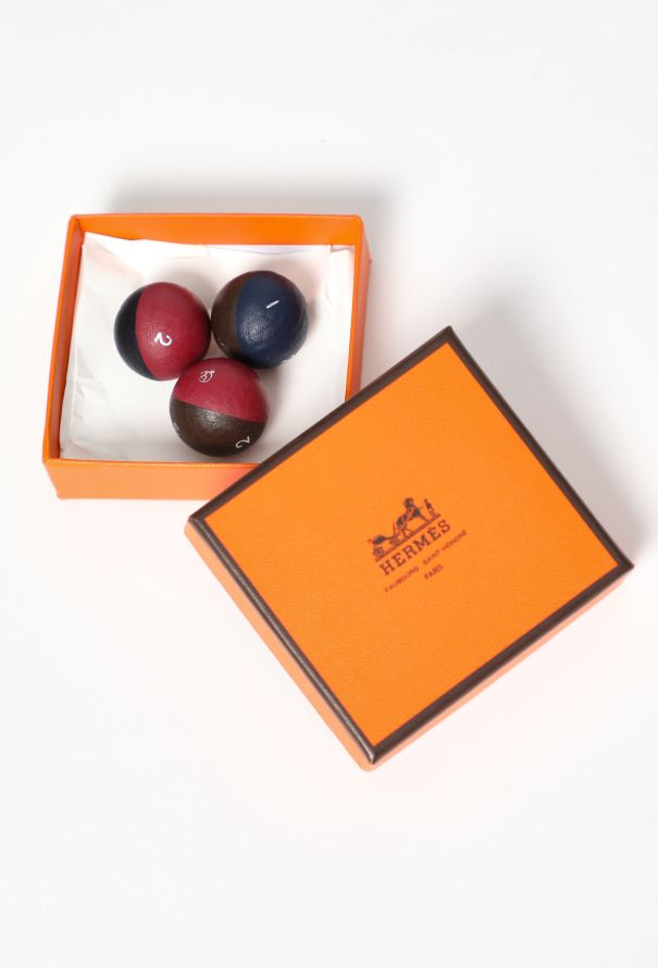 Hermès Leather Dice Set - 2 Hermès Leather Dice Set - 2