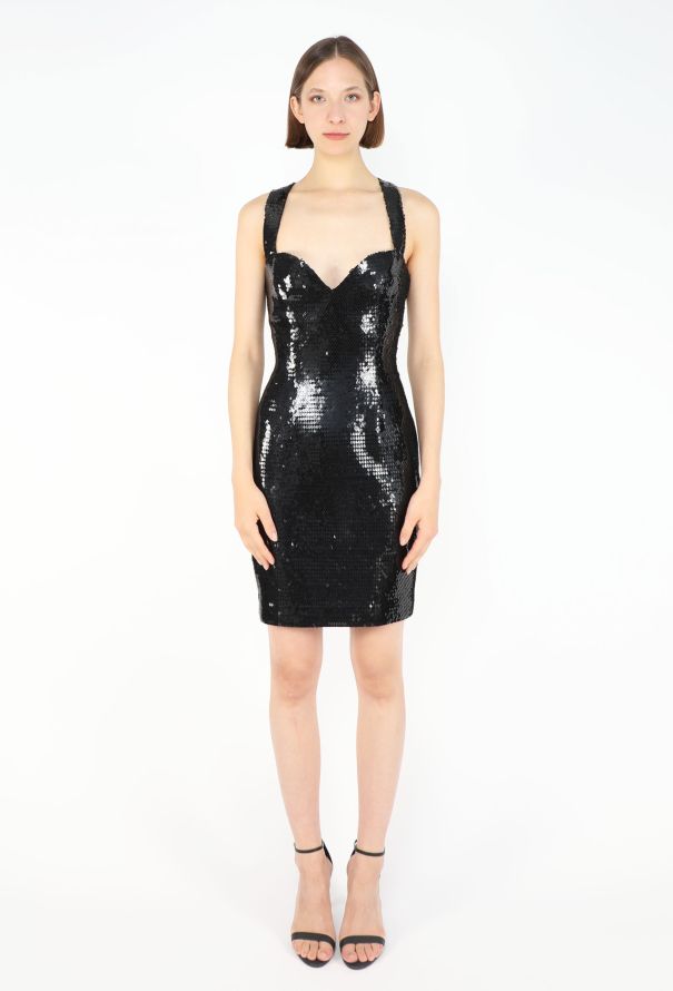 Azzaro Sequin Bodycon Dress, 1976 - 1