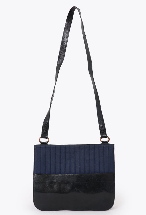 Saint Laurent Vintage Canvas & Leather Bag - 3