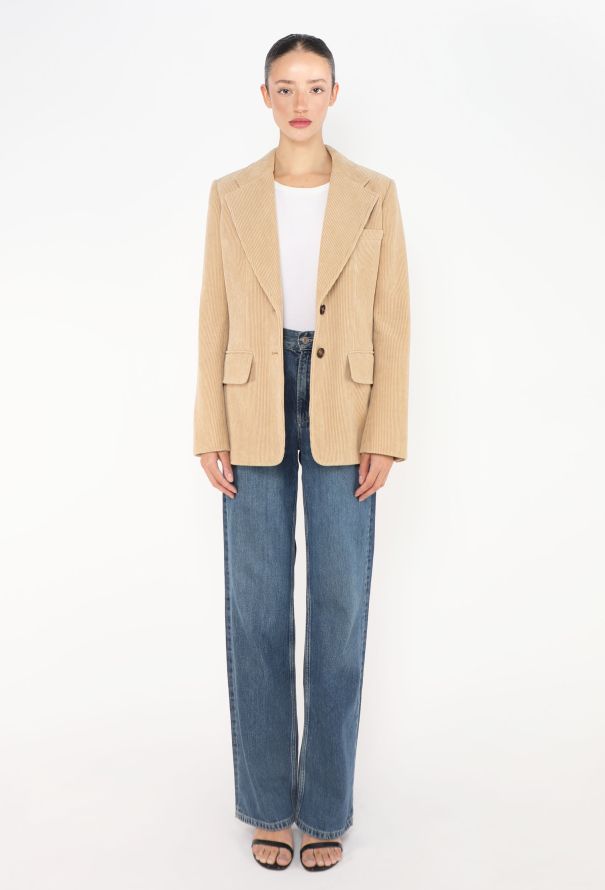 Chloé Pre-Fall 2023 Corduroy Blazer - 5