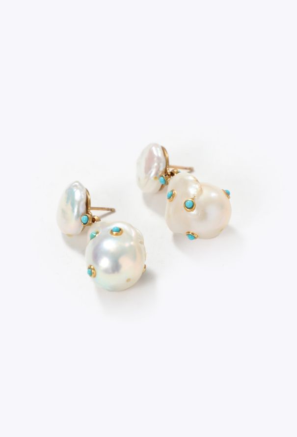 Céline Pre-Fall 2018 Baroque Pearl Earrings - 3