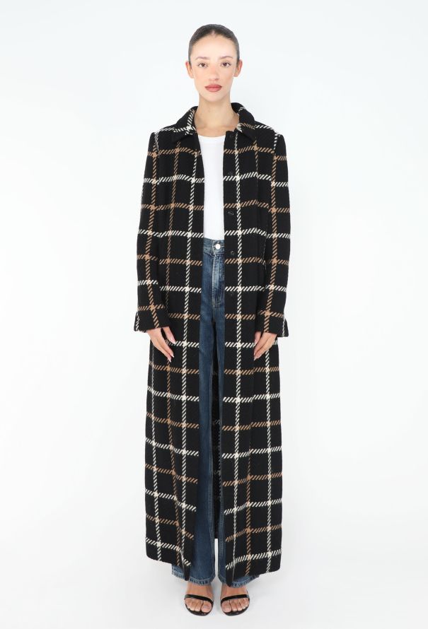 Dolce & Gabbana 1995 Checkered Belted Coat - 2