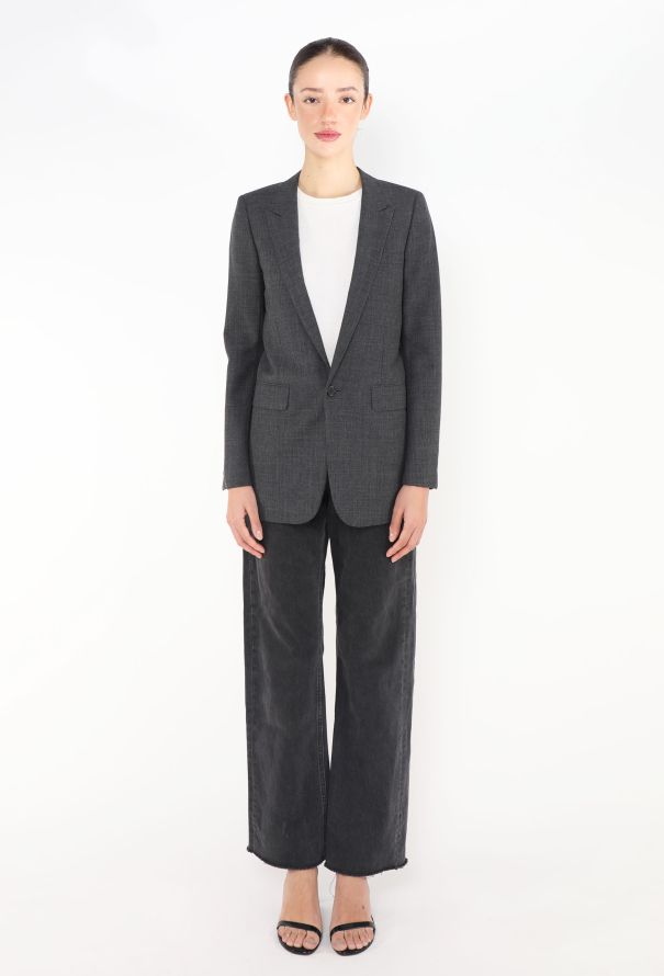 Saint Laurent 2017 Classic Tailored Blazer - 2