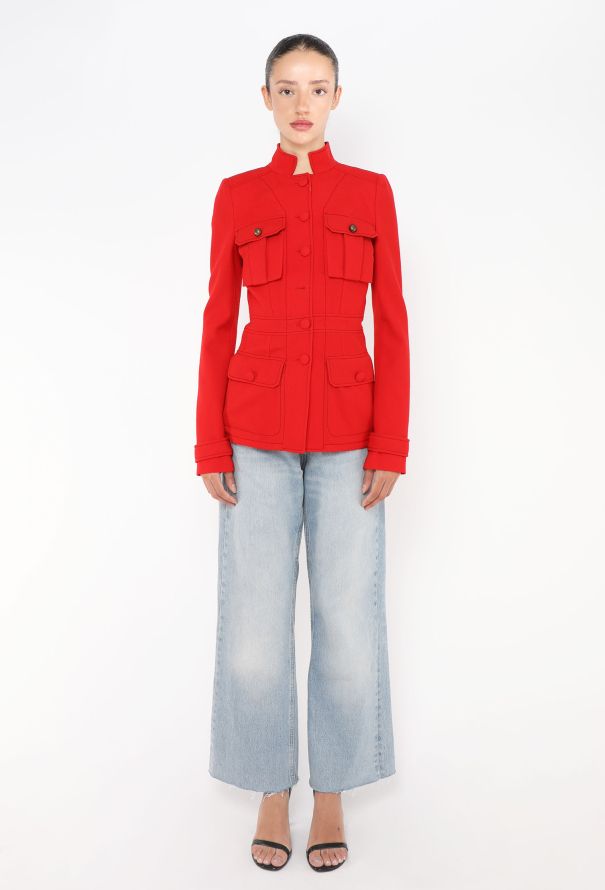 Balenciaga 2005 Pocketed Twill Jacket - 2 Balenciaga 2005 Pocketed Twill Jacket - 2