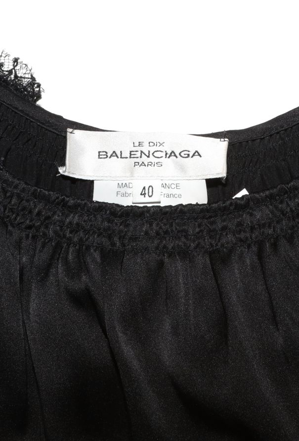 Balenciaga S/S 2001 Le Dix Net Ruffled Camisole - 7