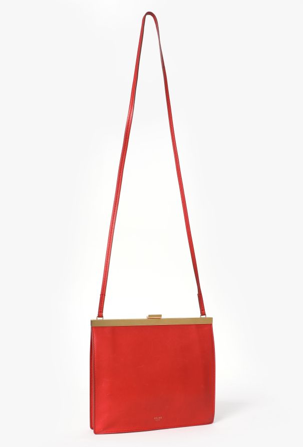Mini Clasp Leather Bag