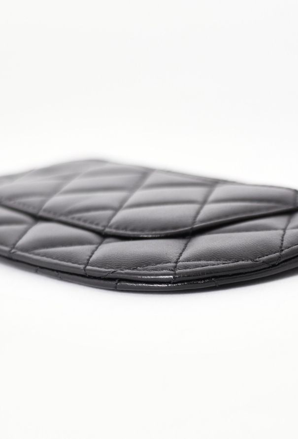 Chanel Black Classic Quilted Cardholder - 8 Chanel Black Classic Quilted Cardholder - 8