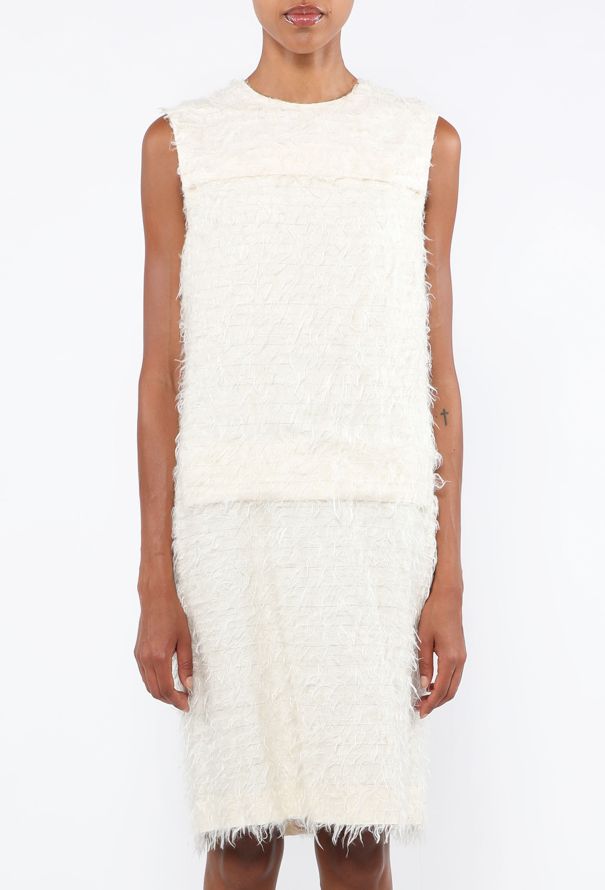 Calvin Klein Textured Silk Shift Dress, F/W 2011 - 4