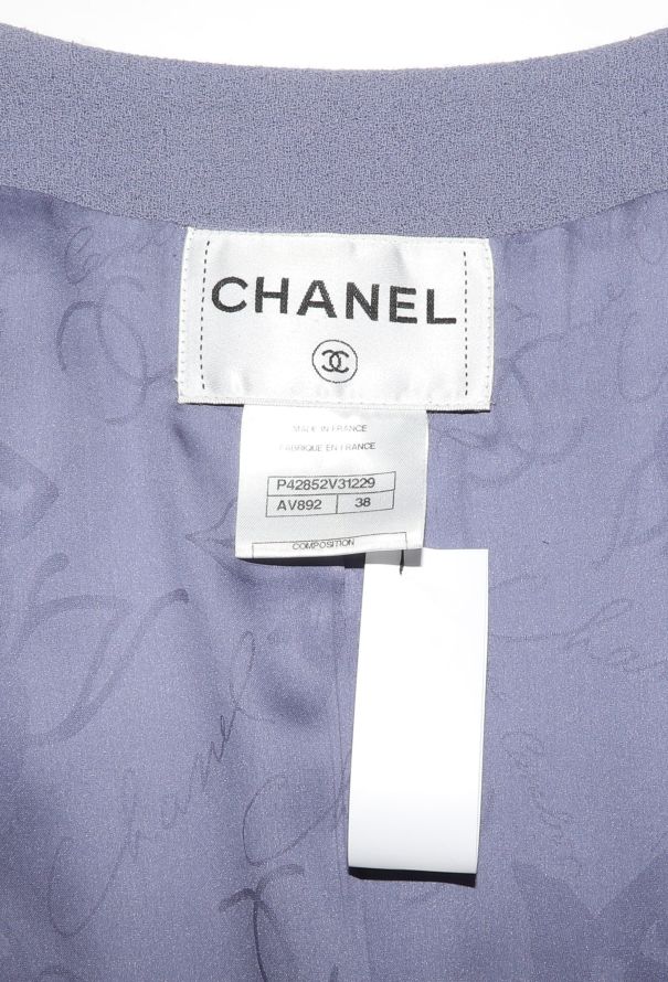 Chanel Resort 2012 Scoop-Neck Jacket - 8 Chanel Resort 2012 Scoop-Neck Jacket - 8