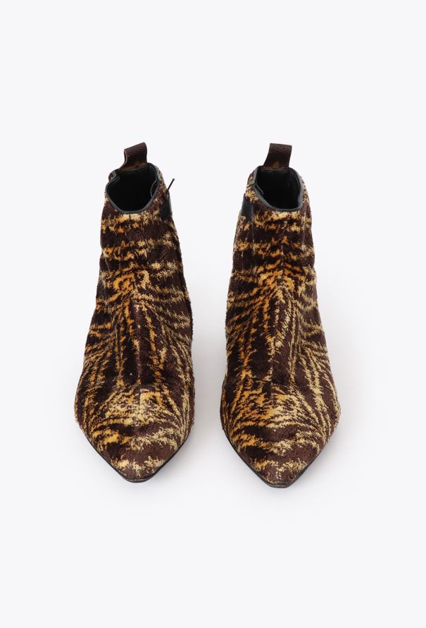 Louis Vuitton Pre-Fall 2015 Terrycloth Monogram Boots - 3