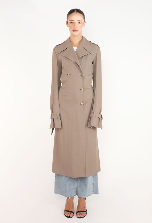 Céline Asymmetrical Belted-Back Trench, 2017 - 3