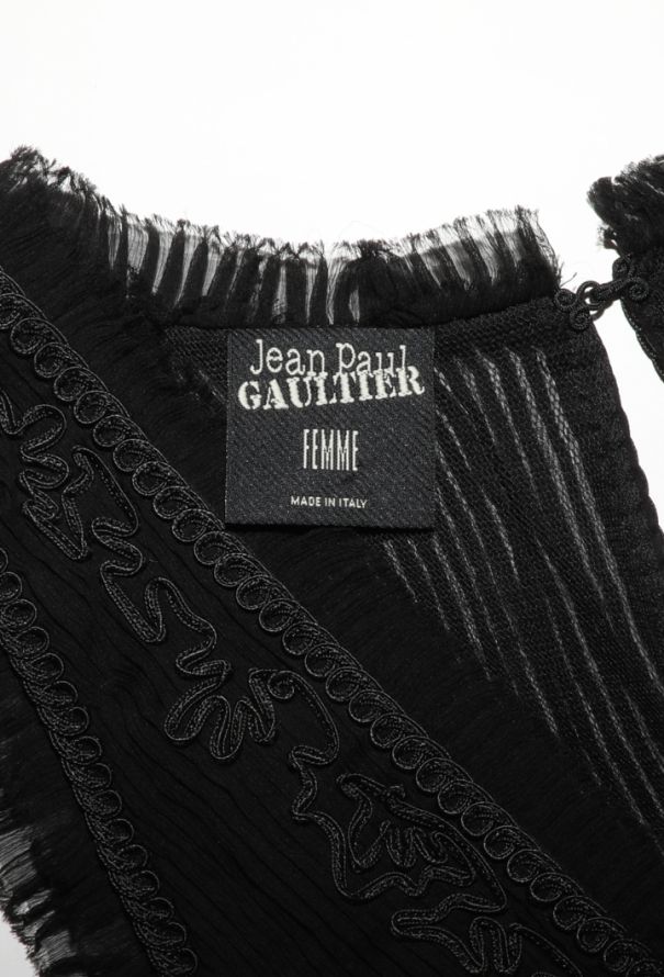 Jean Paul Gaultier Embroidered Velvet Gown, Late 1990s - 7