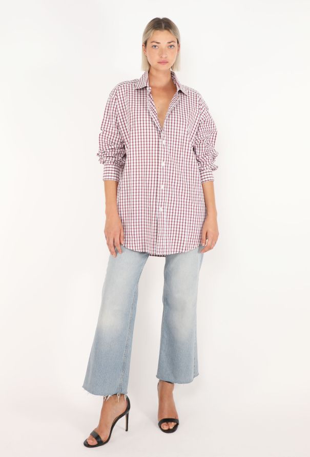 Hermès Checkered Cotton Shirt - 1