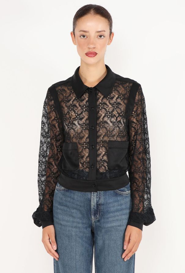 Chanel Camélia Lace Blouse, Resort 2007 - 1